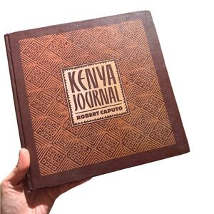 Kenya Journal by Robert Caputo hardover 116 pages photography coffee table book